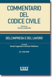 Commentario del Codice Civile - Dell'impresa e del lavoro - Vol. I: artt. 2060-2098
