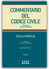  Commentario del Codice civile-Modulo famiglia 2° ed. (Vol. III) Leggi complementari 2018